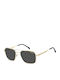 Carrera Unisex Sunglasses with Gold Metallic Frame and Grey Lens 379/S J5G/IR