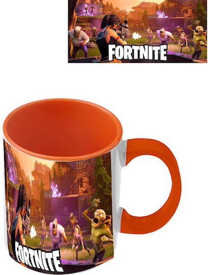 Κούπα Fortnite Πορτοκαλί Λαβή Εσωτερικό