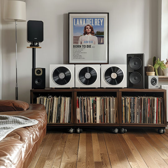 Musikposter Born To Die Lana Del Rey Ms487 21cm x 30cm Weißer Kunststoffrahmen
