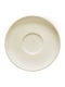 Kutahya Porselen Plate Shallow made of Porcelain Brown with Diameter 12.5cm 12pcs