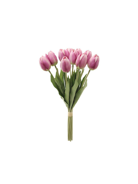 Blumenstrauß Tulpen Flieder 10 Blüten Φ14x45cm ...