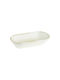 Kutahya Porselen Serving Bowl Oval made of Porcelain Beige 14x7cm 12pcs