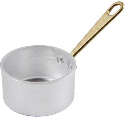 Bol de Servire Rotund Metalic Auriu cu Diametru 5.5buc