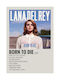 Music Poster Born To Die Lana Del Rey Ms487 21cm X 30cm