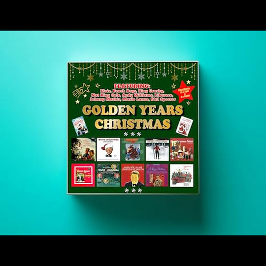 V A Golden Years Christmas 12 Cd