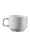 Kutahya Porselen Dunya Set of Cups Cappuccino Porcelain Brown 12pcs