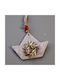 Artifact Hanging Handmade Ecru Ceramic Wall Decor 19.5x13.5cm Ceramic-20B