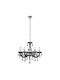 Toolight Chandelier Black 123cm OSW-01251