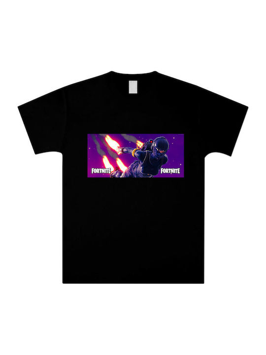 Kinder-T-Shirt Schwarz