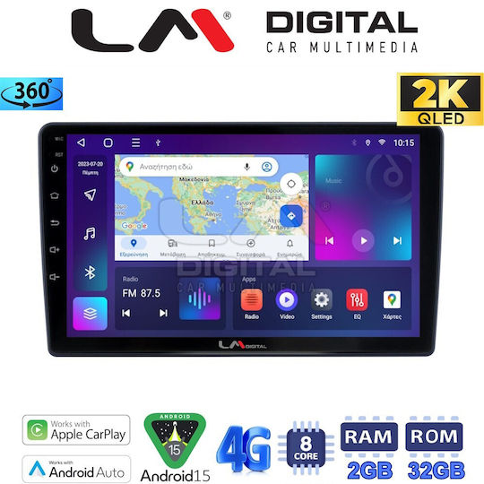 LM Digital Car Audio System for Hyundai H-1 2010 > 2018 (Bluetooth/USB/WiFi/GPS/Apple-Carplay/Android-Auto)