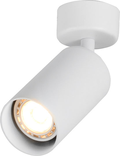 Metanor Single Spot with Socket GU10 in White Color
