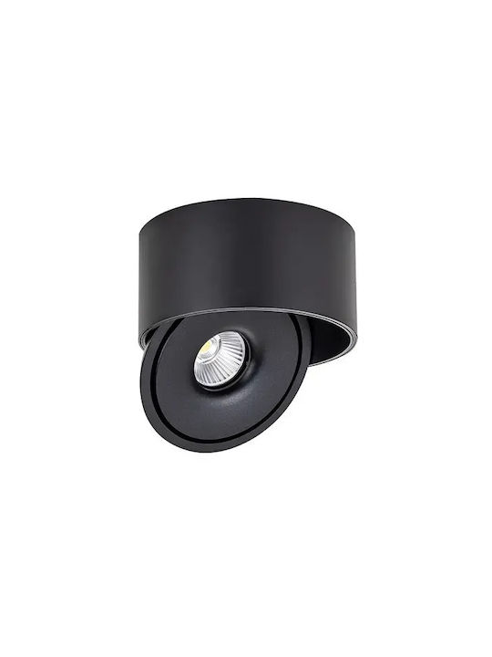 Metanor LED Регулируемо бяло Спот в Черен Цвят