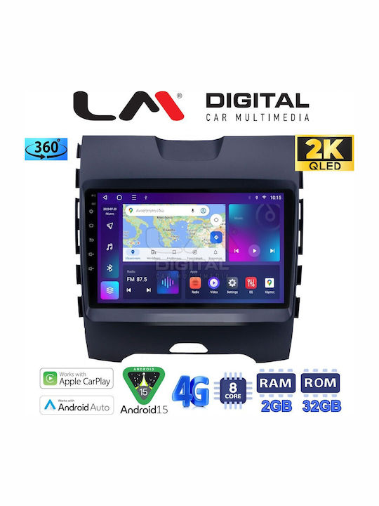 LM Digital Car Audio System for Ford Edge 2016 (Bluetooth/USB/WiFi/GPS/Apple-Carplay/Android-Auto)