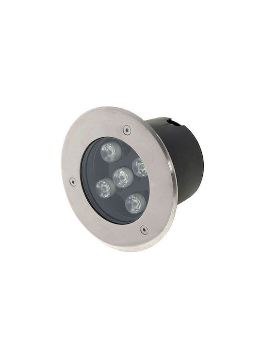 Metanor Spot De Podea LED 5W Cu Lumină Albă Rece IP65