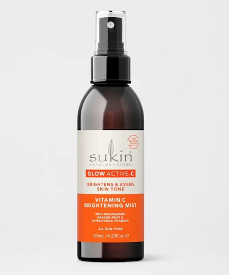 Sukin Naturals Face Mist Τόνωσης Προσώπου με Νιασιναμίδη 125ml