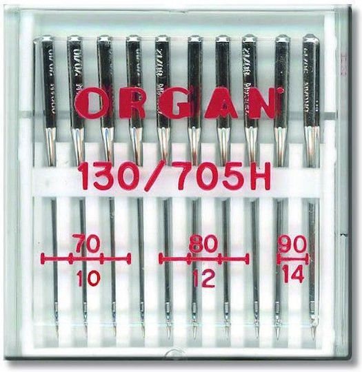 10 Organ Universale Nadeln Nadelfeinheit Zwischen 70-90 System Ac130/750h