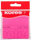 Kores Neon Notizblöcke Rote 75 × 75 Mm 747075