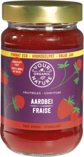 Your Organic Nature Βιολογική Μαρμελάδα Φράουλα 375gr