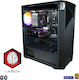 i-aBox Stealth Power V2 N+ Lux Eco Desktop PC (i5-14400F/32GB DDR4/512GB SSD/Radeon RX 6500 XT/No OS)