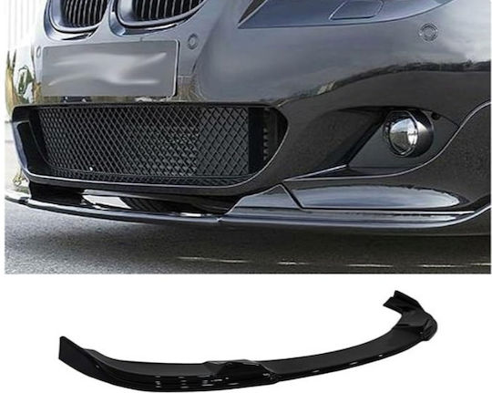 Lip Spoiler Μπροστινό Μαύρο Γυαλιστερό Bmw E60 M Technik 2003-2010