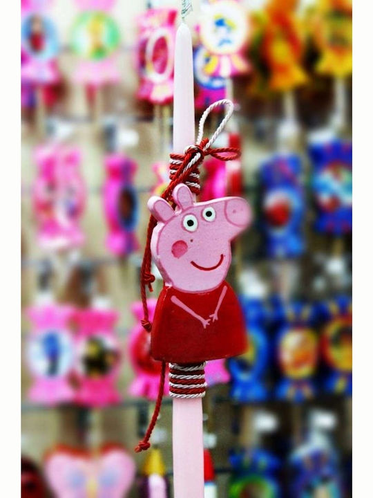 001640 Gerakis Handmade Пасхална Свещ Peppa 36см 001640 Gerakis Handmade Пасхална Свещ Peppa 36см