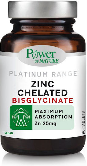 Power Health Zinc Chelated 25mg 90 tabs