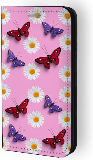 Θήκη Book Σχέδιο Butterfly Daisy Pattern 91635 Poco X7 5g