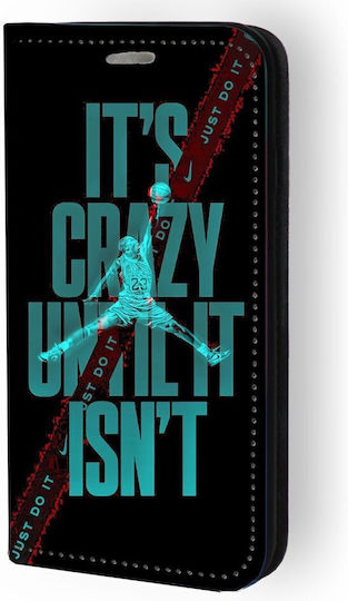 Book Case Crazy Until Isn't Design 91819 Redmi Note 12 Pro 4g