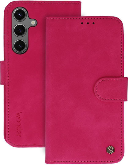 Wonder Book Piele artificială / Silicon Fuchsia (Xiaomi 17 Pro)