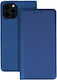 Smart Book Piele / Silicon Albastru marin (Xiaomi 17 Pro)