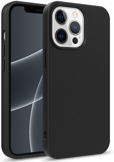 Matt Umschlag Rückseite Silikon Schwarz (SAMSUNG GALAXY A57 5G)