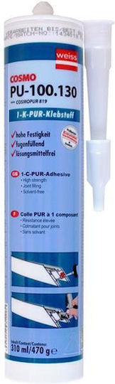 Weiss 7-07-034CPUR500570 Pastă Lipici Metalic 310ml