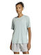 Adi365 Running Γυναικείο T-shirt Fast Drying Τιρκουάζ