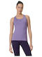 Functional Women's Blouse Sleeveless Purple