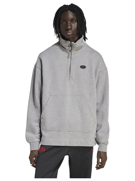 adidas Φούτερ με Κουκούλα Γκρι