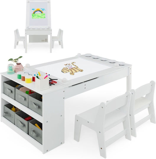 Kinder Tischset mit Stühlen Costway