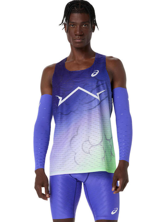 ASICS Αθλητική Μπλούζα Nvy