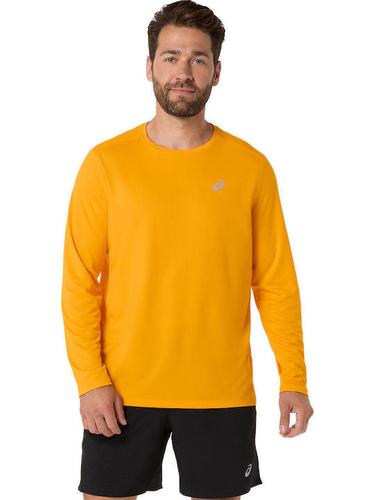 ASICS Core Sportliches Langarmbluse Gelb