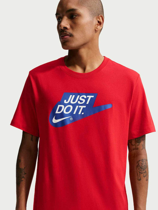 Nike Nike Мъжка Тениска Червена