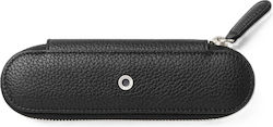 Graf Von Faber Castell Pen Case 2 Writing Instruments Cashmere Black