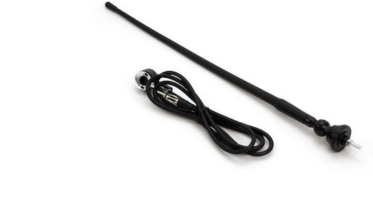 Antena Auto Universală 34cm Adaptor 5mm Ant02 Radio