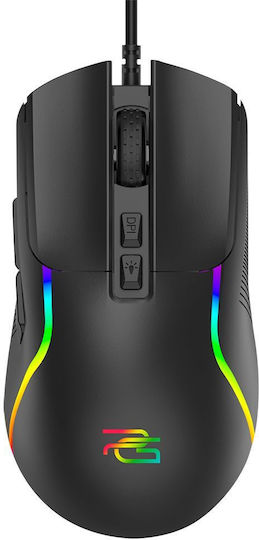 Proove Assembler RGB Геймърска Мишка 12400 DPI Черен