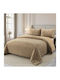 RoNeX Bettbezug Großes Doppelbett 240x220cm Beige 230 GSMGsm