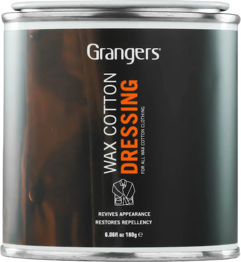Grangers Wax Cotton Dressing Κερί Περιποίησης Αδιαβροχοποίησης Ρούχα Κερωμένο Βαμβάκι 180gr