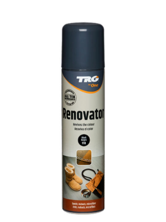TRG Renovator Spray for Restoration and Protection of Nubuck Suede Microfiber Shoes Dark Green