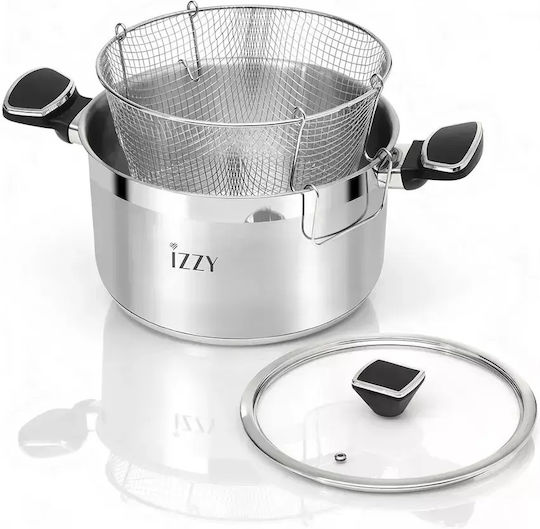 Izzy Top Chef Deep Stainless Steel Pot