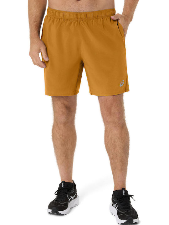 ASICS Αθλητική Ανδρική Βερμούδα Πορτοκαλί