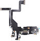 Charging Port Flex Iphone 14 Pro Black Oem