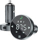 Proove Car Charger Fm Modulator Fmss30110003 Touch Screen Usb Type-c U-disk Tf Bluetooth 5.0 30w Grey