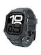 Spigen Rugged Armor Pro 2 Silicone Case in Gray color for Apple Watch 11 46mm